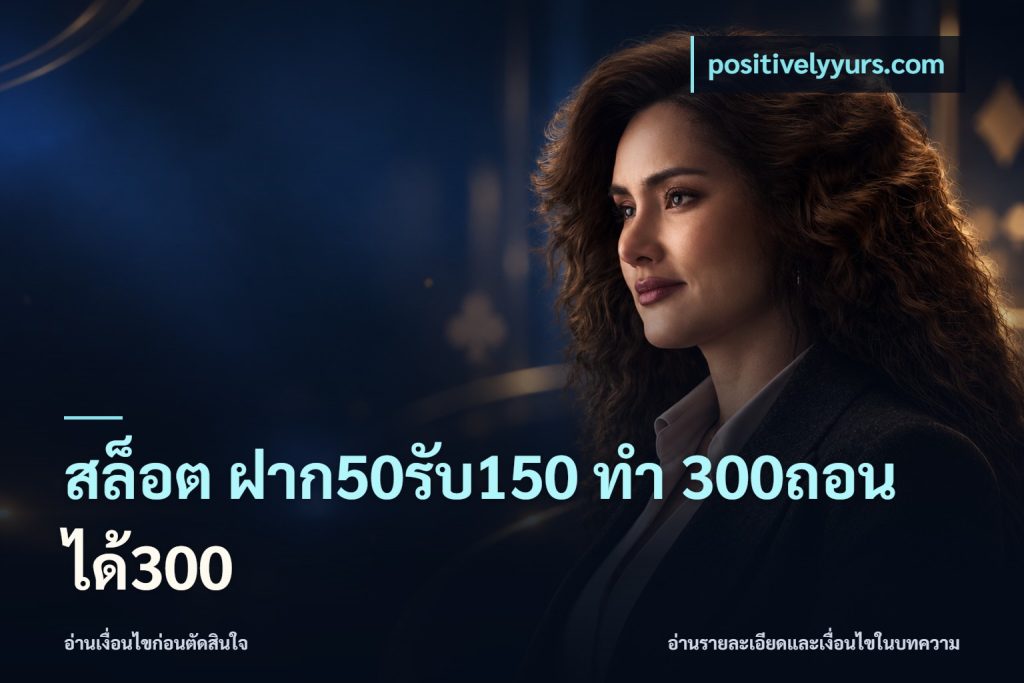 สล็อต ฝาก50รับ150 ทํา 300ถอนได้300