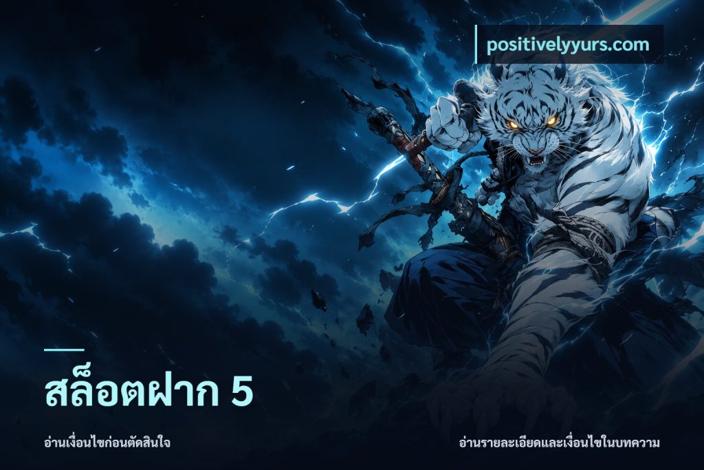 สล็อตฝาก 5