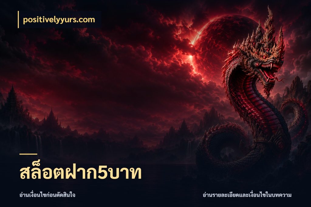 สล็อตฝาก5บาท สายทุนน้อยเลือกความสนุกให้พอดี กับ positivelyyurs.com