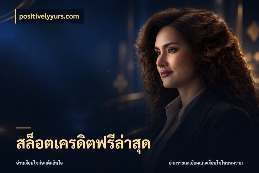 สล็อตเครดิตฟรีล่าสุด เครดิตฟรีกับจังหวะลุ้นที่คุณเลือก สไตล์ positivelyyurs.com