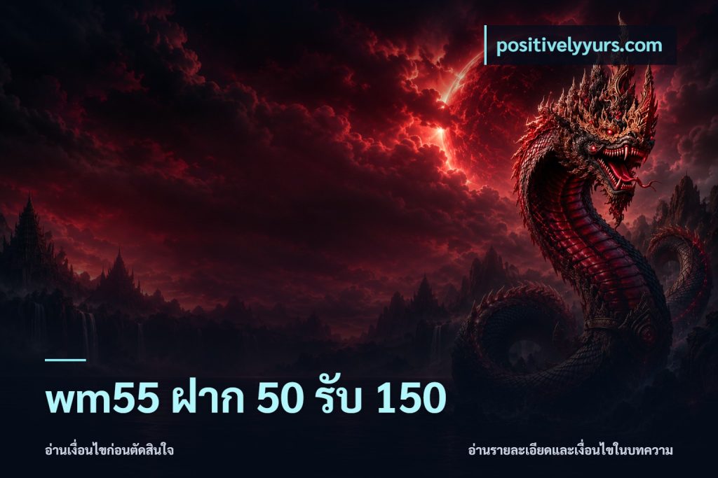 wm55 ฝาก 50 รับ 150
