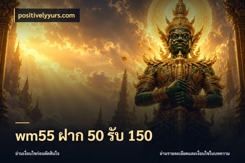 wm55 ฝาก 50 รับ 150 สายโบนัสเลือกจังหวะสนุกได้อย่างไร กับ positivelyyurs.com