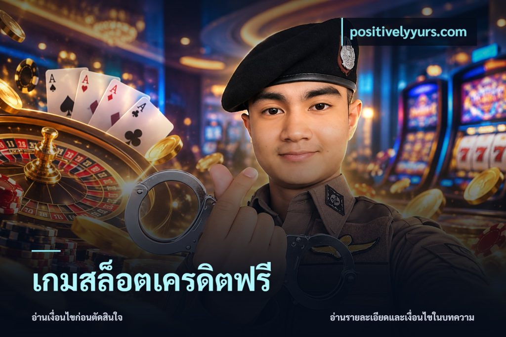 เกมสล็อตเครดิตฟรี