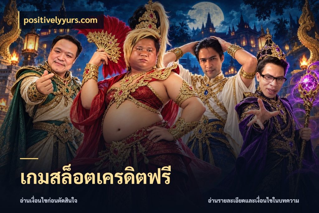 เกมสล็อตเครดิตฟรี เครดิตฟรีกับจังหวะลุ้นที่คุณเลือก ในมุม positivelyyurs.com