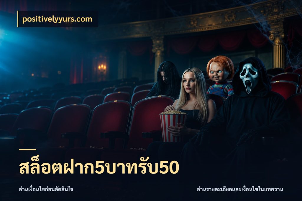 สล็อตฝาก5บาทรับ50 ยอดฝากและยอดรับในมุมของคนชอบลุ้น ในมุม positivelyyurs.com