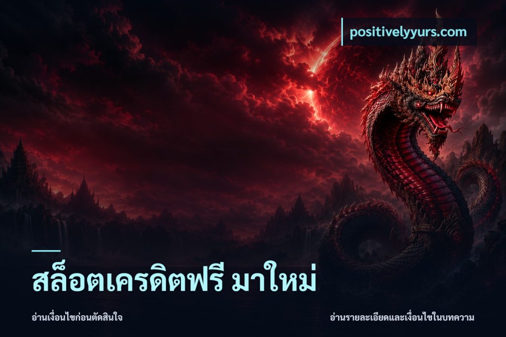 สล็อตเครดิตฟรี มาใหม่