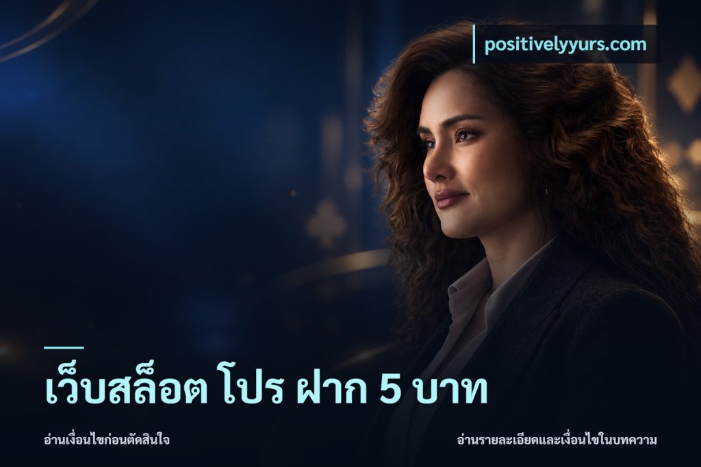 เว็บสล็อต โปร ฝาก 5 บาท