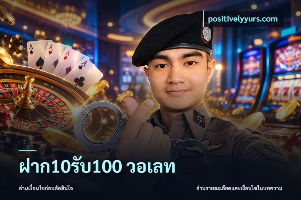 ฝาก10รับ100 วอเลท
