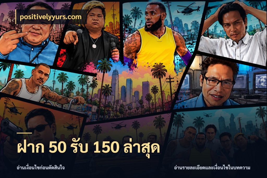 ฝาก 50 รับ 150 ล่าสุด เปิดมุมโปรให้เข้ากับเกมแนวโปรด สไตล์ positivelyyurs.com