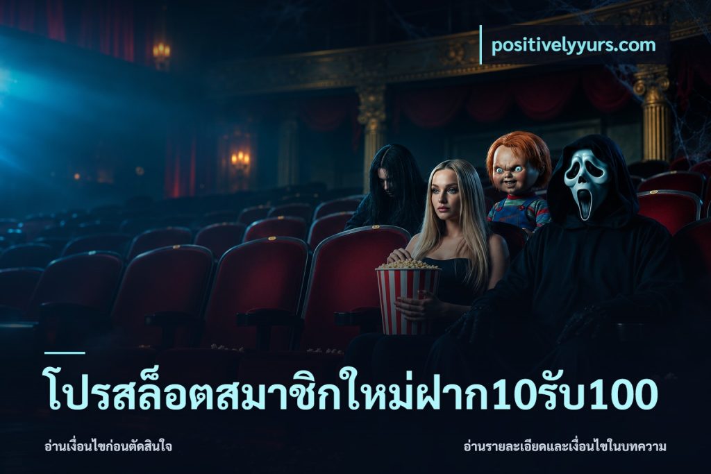 โปรสล็อตสมาชิกใหม่ฝาก10รับ100