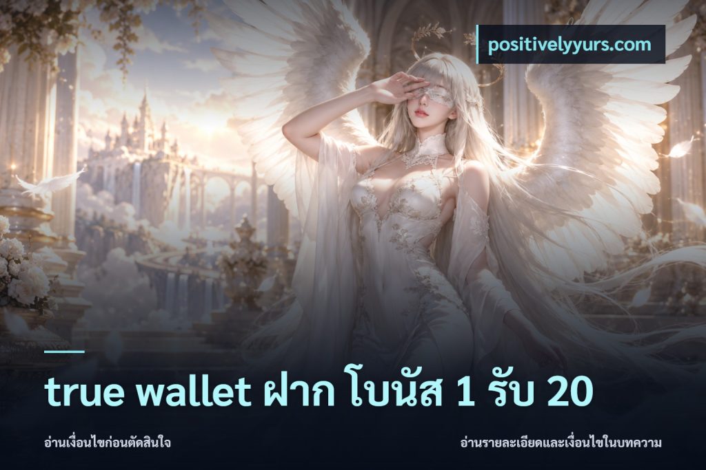 true wallet ฝาก โบนัส 1 รับ 20