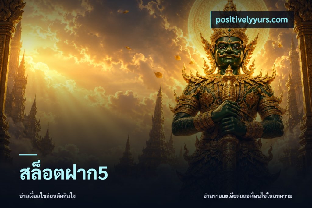 สล็อตฝาก5
