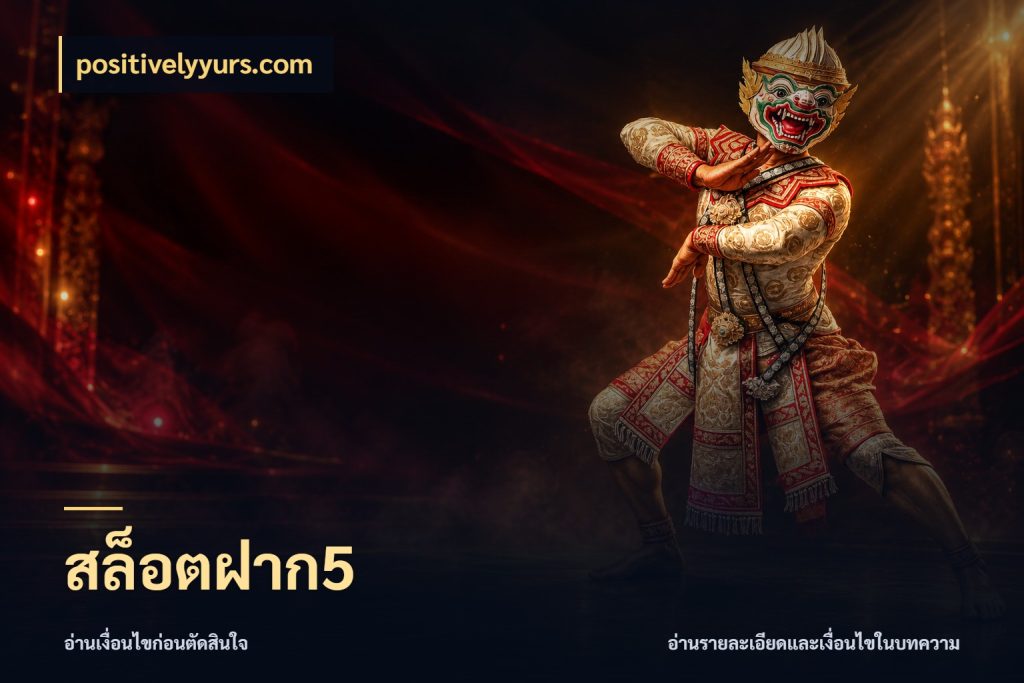 สล็อตฝาก5 ยอดเริ่มต้นน่าจับตากับสิทธิ์ที่เกี่ยวข้อง สไตล์ positivelyyurs.com