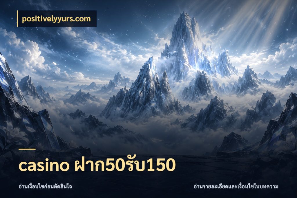 casino ฝาก50รับ150 positivelyyurs.com รูปแบบโบนัสกับสิทธิ์ของสายเกม