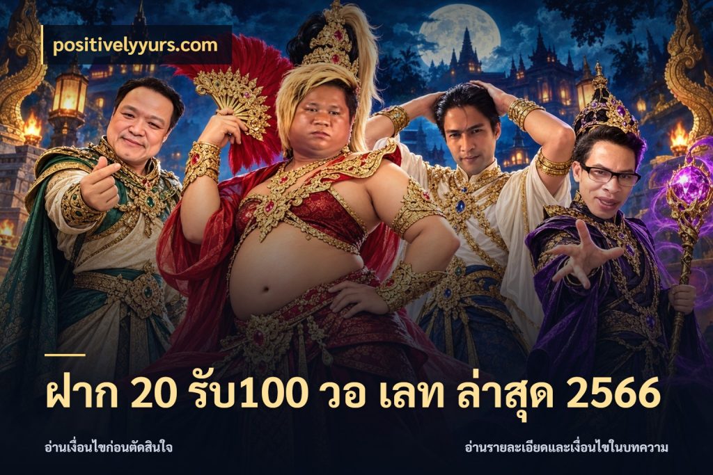 ฝาก 20 รับ100 วอ เลท ล่าสุด 2566 จับคู่โบนัสกับสไตล์เกมที่ชอบ สไตล์ positivelyyurs.com
