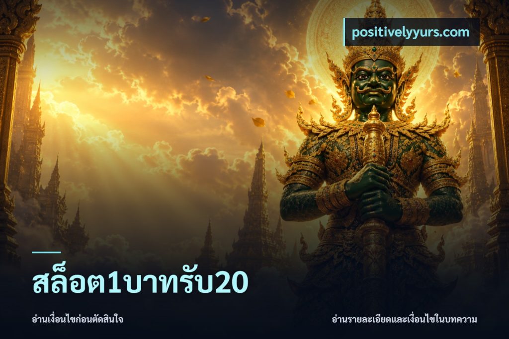 สล็อต1บาทรับ20