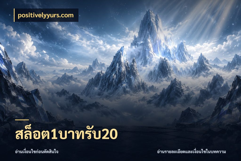สล็อต1บาทรับ20 positivelyyurs.com โปรกับเกมที่ชอบเลือกให้ตรงสไตล์