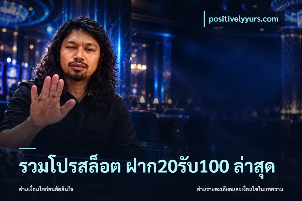 รวมโปรสล็อต ฝาก20รับ100 ล่าสุด