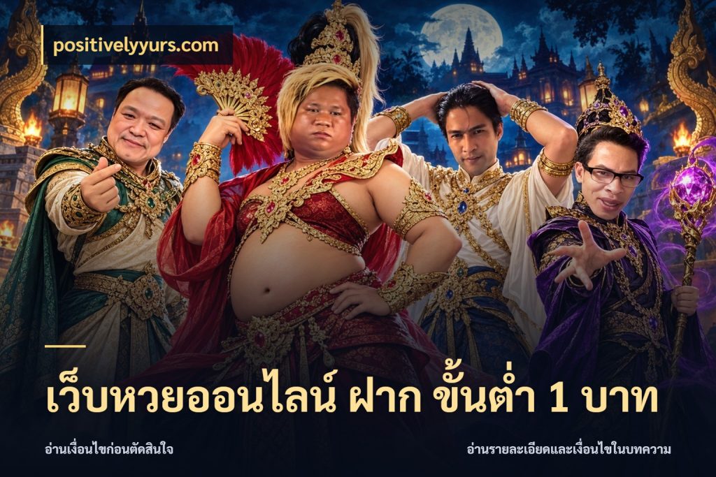 เว็บหวยออนไลน์ ฝาก ขั้นต่ำ 1 บาท ขอบเขตเงินที่คุณเลือกกับบริการหวย กับ positivelyyurs.com