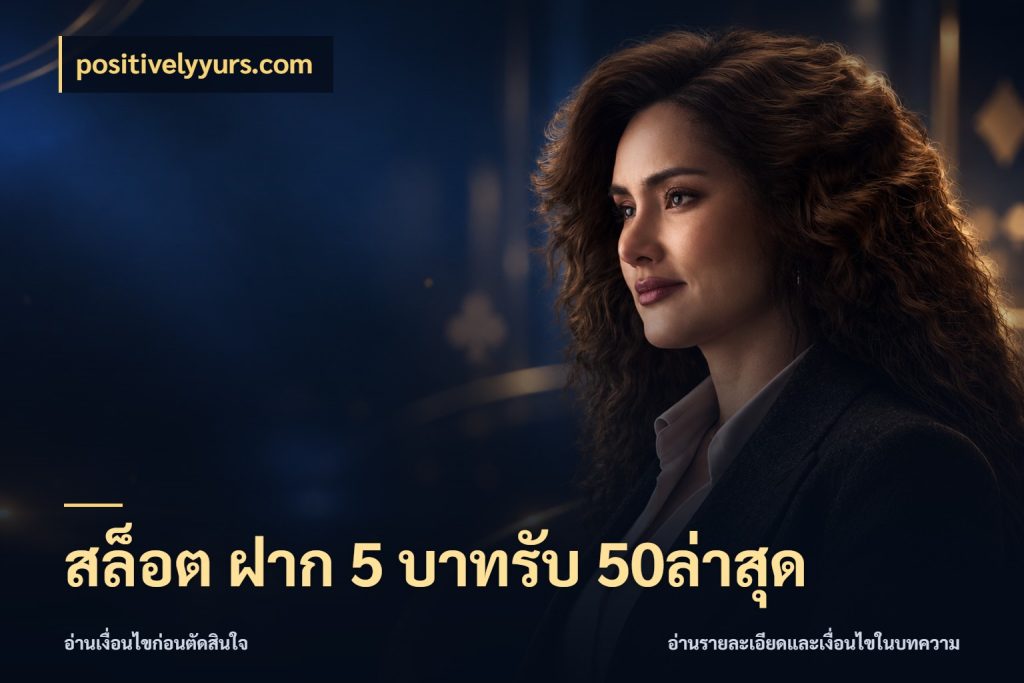 สล็อต ฝาก 5 บาทรับ 50ล่าสุด เปิดมุมโปรให้เข้ากับเกมแนวโปรด กับ positivelyyurs.com