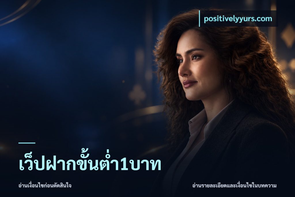 เว็ปฝากขั้นต่ำ1บาท