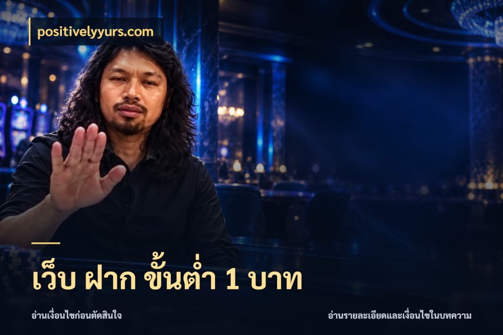 เว็บ ฝาก ขั้นต่ำ 1 บาท positivelyyurs.com จัดจังหวะสนุกให้เข้ากับงบที่ตั้งไว้
