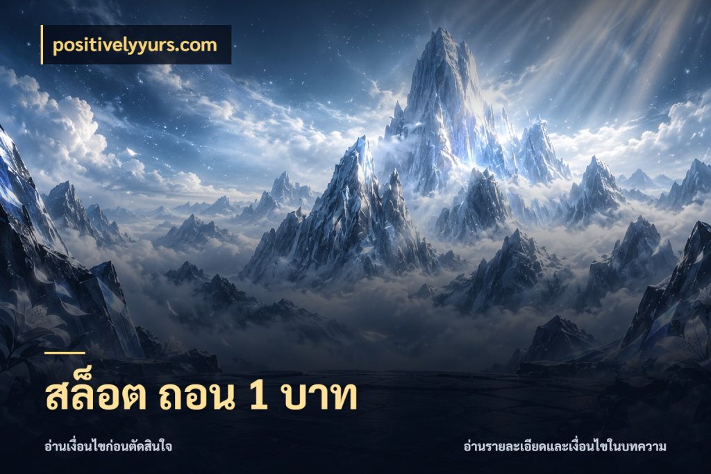 สล็อต ถอน 1 บาท จำนวนเริ่มต้นกับสไตล์เกมที่ชอบ ในมุม positivelyyurs.com