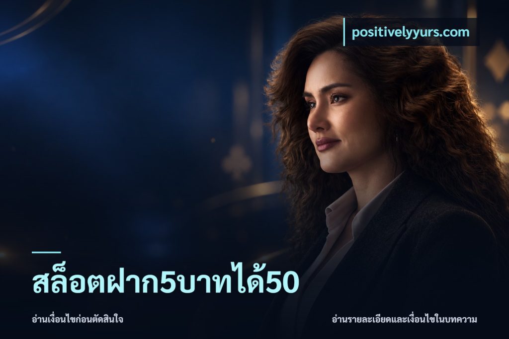 สล็อตฝาก5บาทได้50