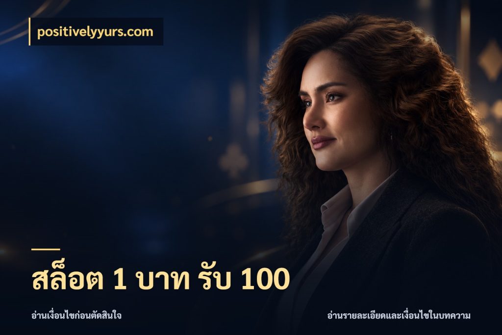 สล็อต 1 บาท รับ 100 positivelyyurs.com โปรยอดรับที่สายเกมสนใจ