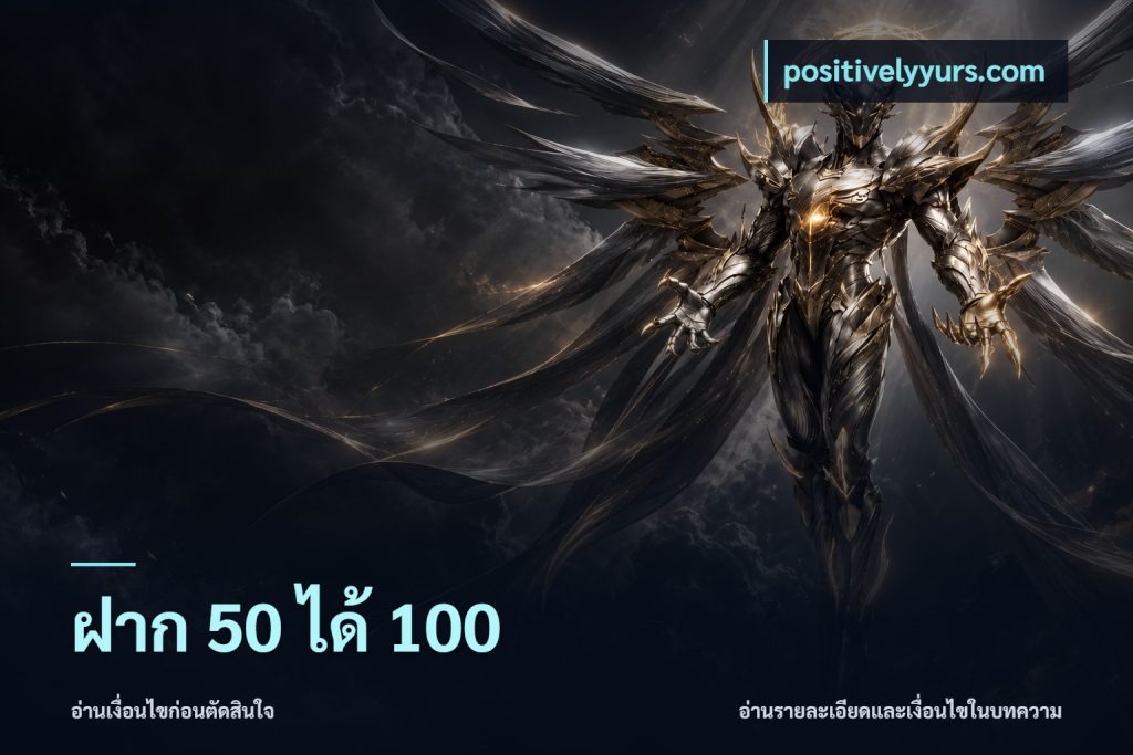 ฝาก 50 ได้ 100