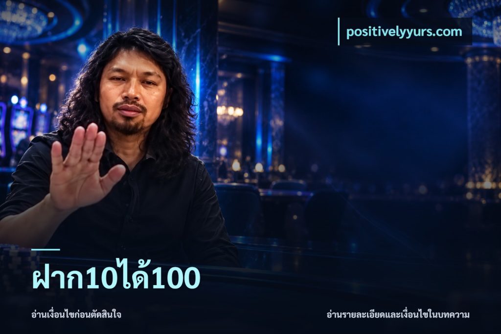 ฝาก10ได้100