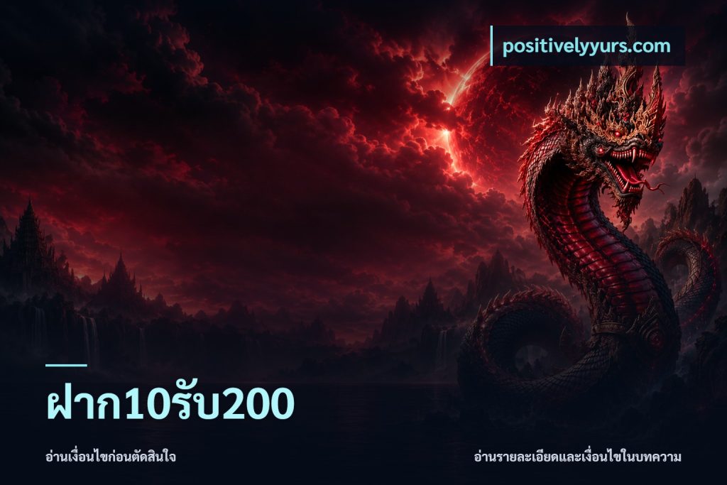 ฝาก10รับ200