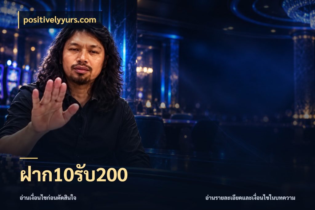 ฝาก10รับ200 positivelyyurs.com เปิดมุมโปรให้เข้ากับเกมแนวโปรด