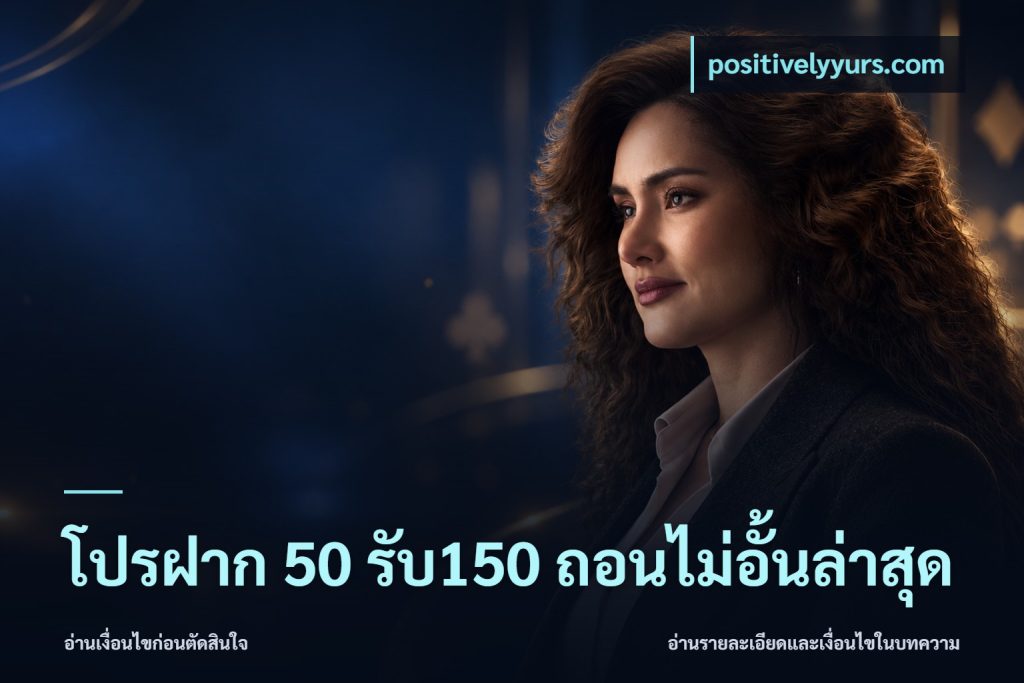 โปรฝาก 50 รับ150 ถอนไม่อั้นล่าสุด