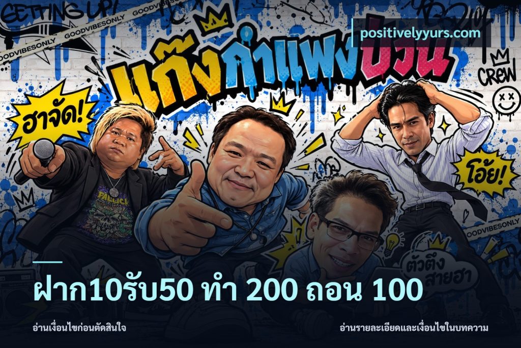 ฝาก10รับ50 ทํา 200 ถอน 100