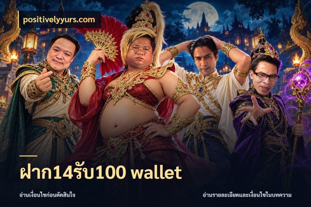 ฝาก14รับ100 wallet positivelyyurs.com จับคู่โบนัสกับสไตล์เกมที่ชอบ