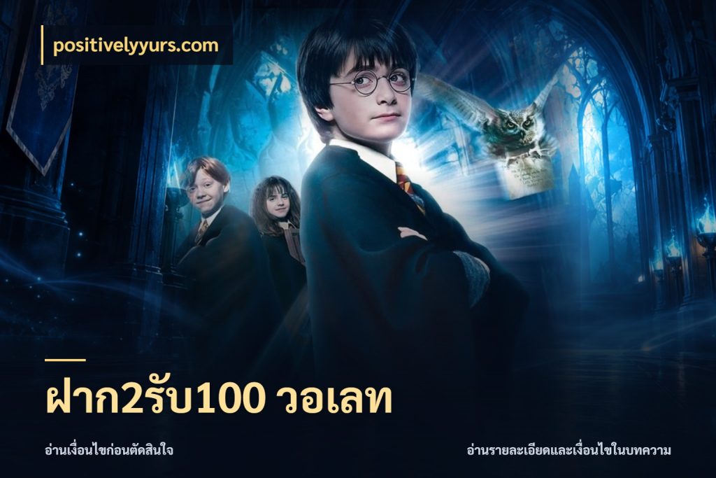 ฝาก2รับ100 วอเลท โปรยอดรับที่สายเกมสนใจ สไตล์ positivelyyurs.com
