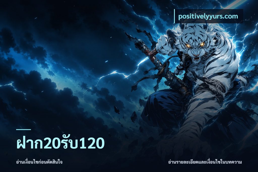ฝาก20รับ120