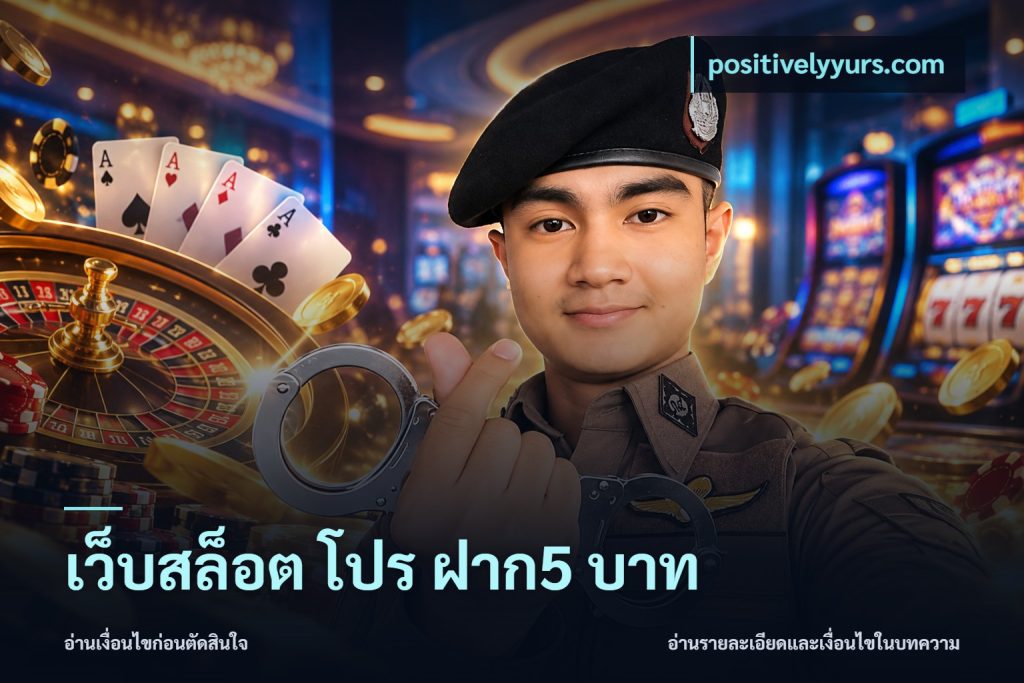 เว็บสล็อต โปร ฝาก5 บาท