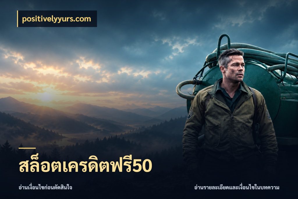 สล็อตเครดิตฟรี50 positivelyyurs.com สายโบนัสเลือกมุมเครดิตให้ตรงสไตล์