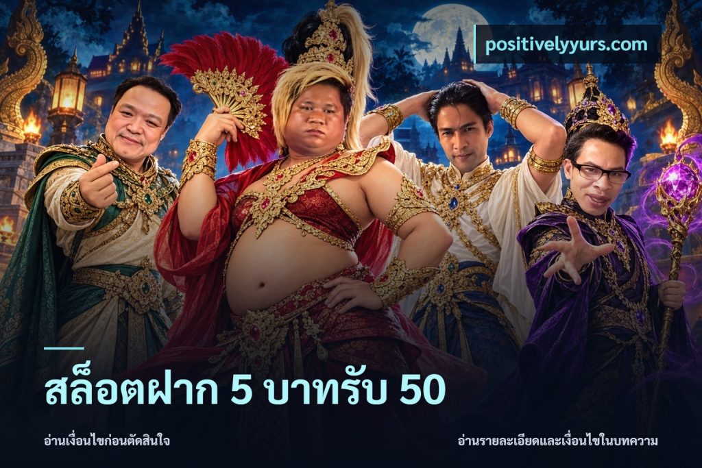 สล็อตฝาก 5 บาทรับ 50