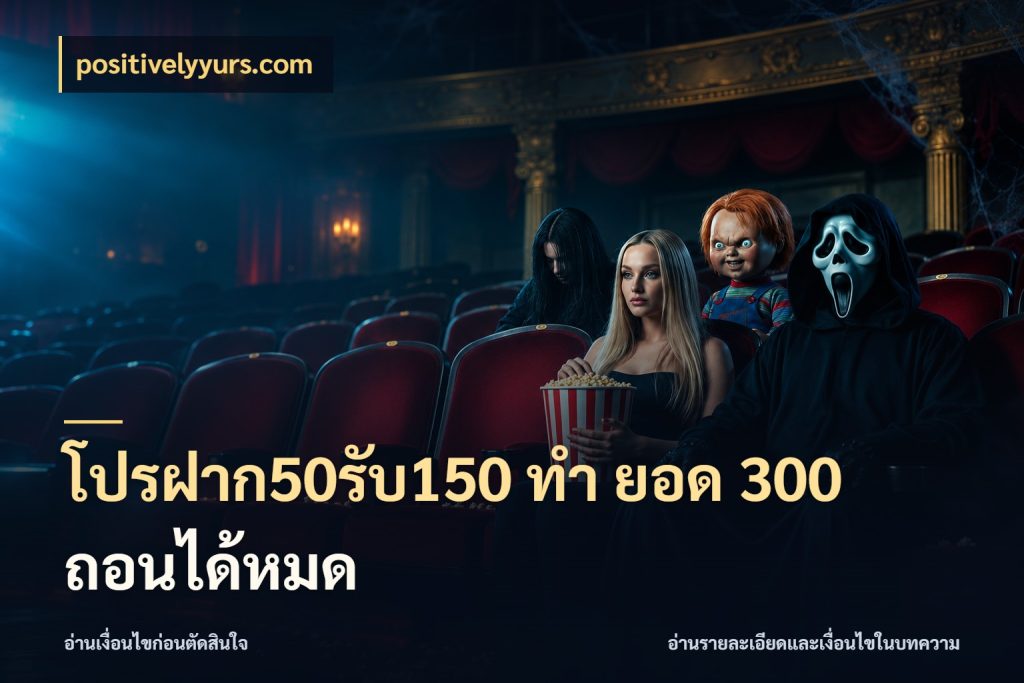 โปรฝาก50รับ150 ทํา ยอด 300 ถอนได้หมด รูปแบบโบนัสกับสิทธิ์ของสายเกม สไตล์ positivelyyurs.com