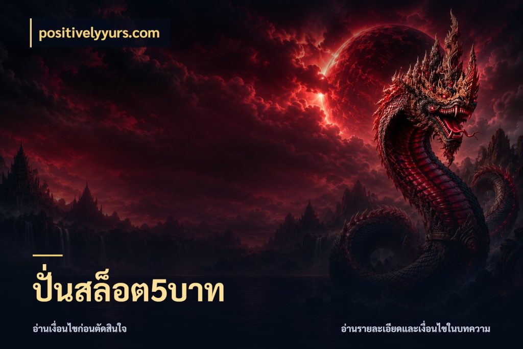 ปั่นสล็อต5บาท เงินตั้งต้นกับความสนุกที่คุณกำหนด ในมุม positivelyyurs.com