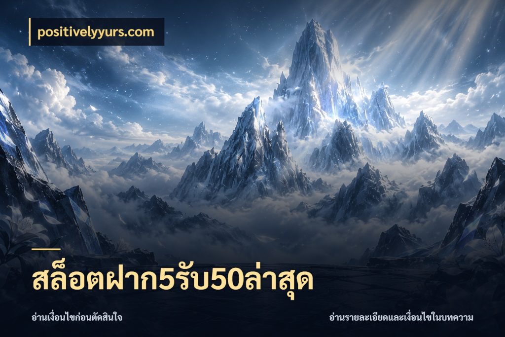 สล็อตฝาก5รับ50ล่าสุด positivelyyurs.com จุดเด่นของเครดิตที่คนชอบเกมอยากรู้