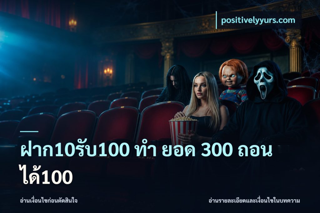 ฝาก10รับ100 ทํา ยอด 300 ถอนได้100