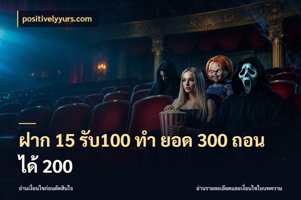 ฝาก 15 รับ100 ทํา ยอด 300 ถอนได้ 200 positivelyyurs.com จุดเด่นของเครดิตที่คนชอบเกมอยากรู้