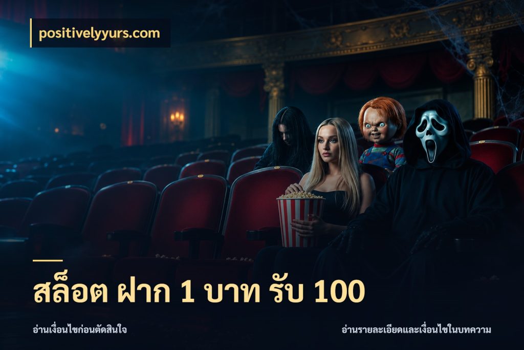 สล็อต ฝาก 1 บาท รับ 100 รูปแบบโบนัสกับสิทธิ์ของสายเกม กับ positivelyyurs.com