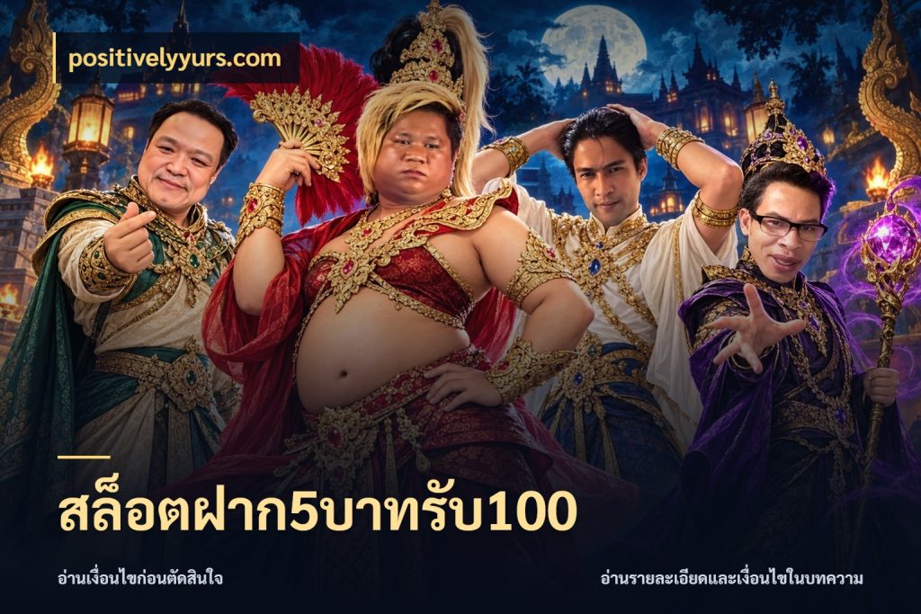 สล็อตฝาก5บาทรับ100 เปิดมุมโปรให้เข้ากับเกมแนวโปรด สไตล์ positivelyyurs.com