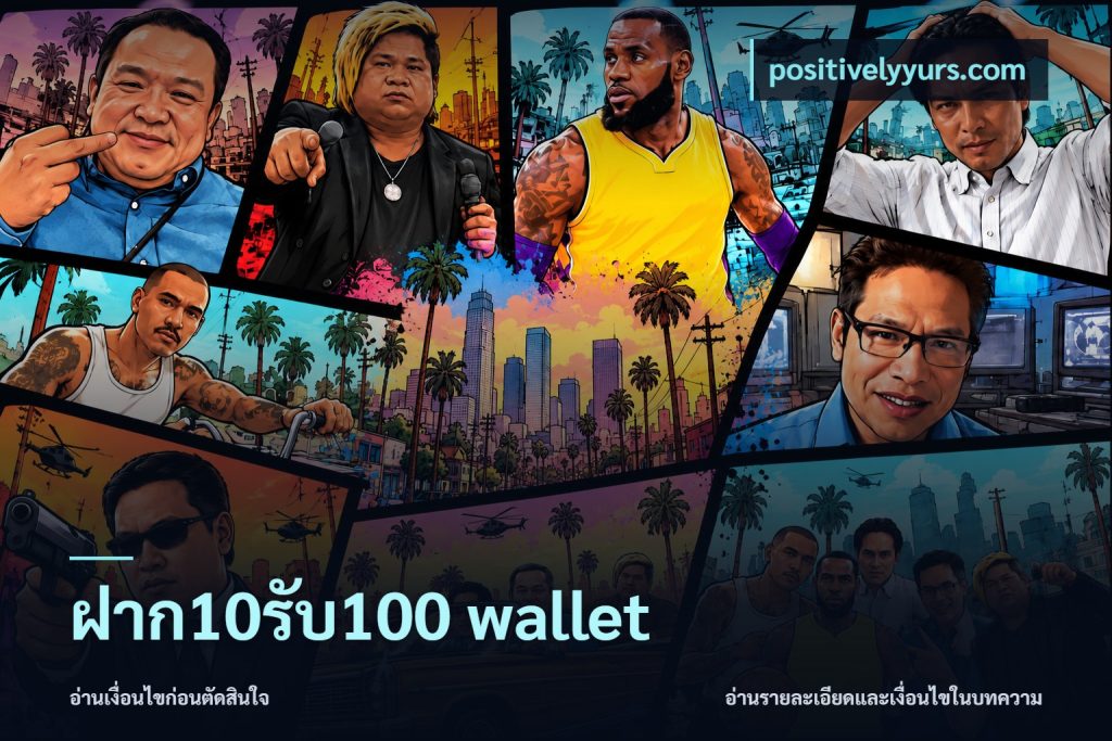 ฝาก10รับ100 wallet
