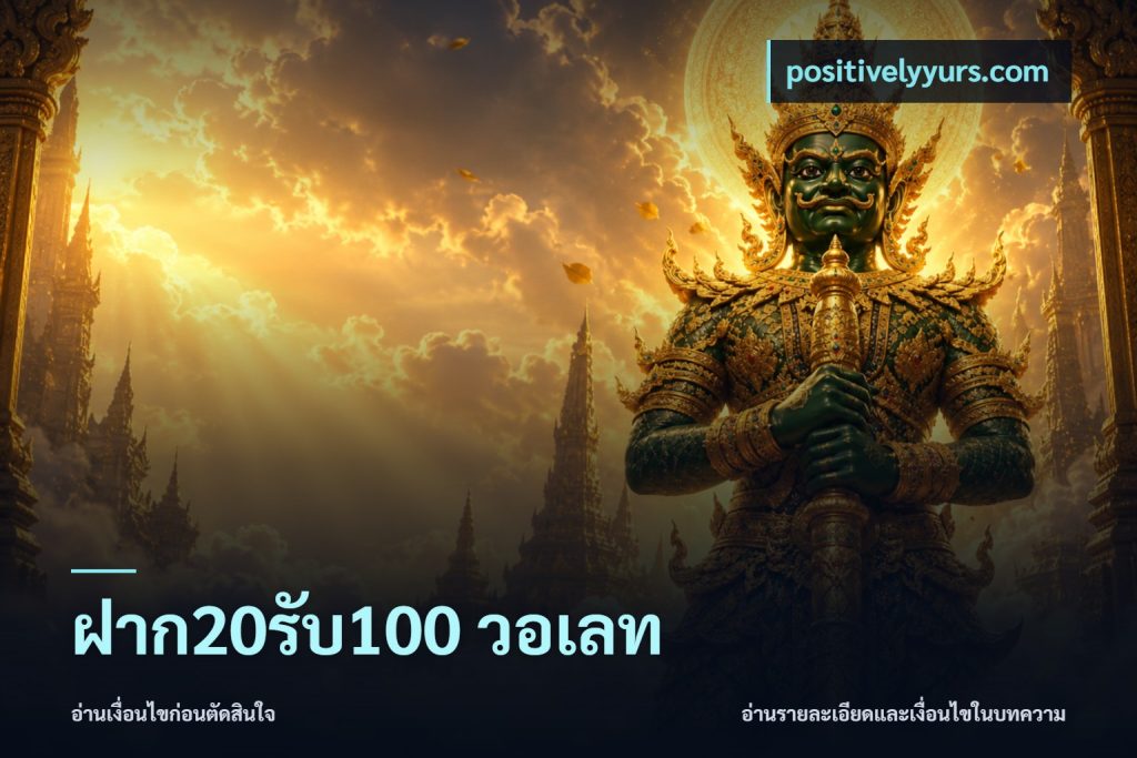 ฝาก20รับ100 วอเลท